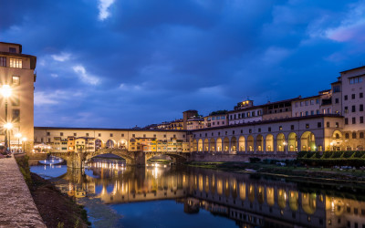 Vervlogen tijden uit Italie: Florence-by-night